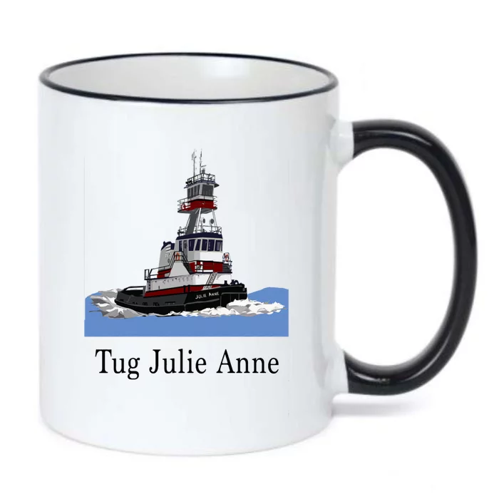 Tug Julie Anne Black Color Changing Mug