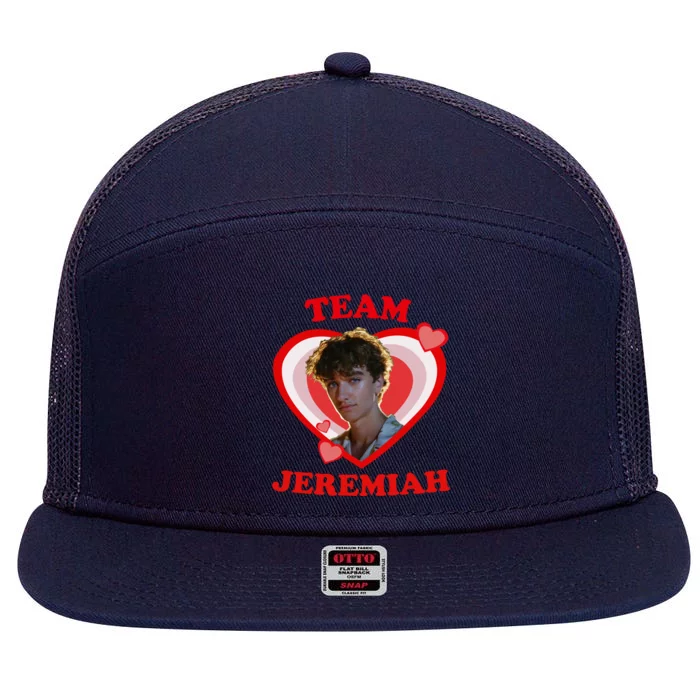 Team Jeremiah Cousins Beach 7 Panel Mesh Trucker Snapback Hat