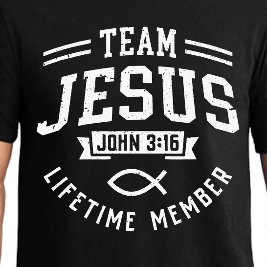 Team Jesus Christian Gifts Pajama Set