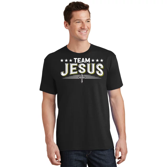 Team Jesus Christian Prayer Warrior Bible Christ Believer T-Shirt