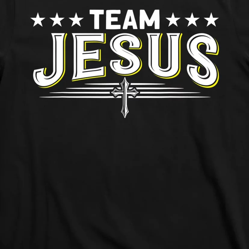 Team Jesus Christian Prayer Warrior Bible Christ Believer T-Shirt