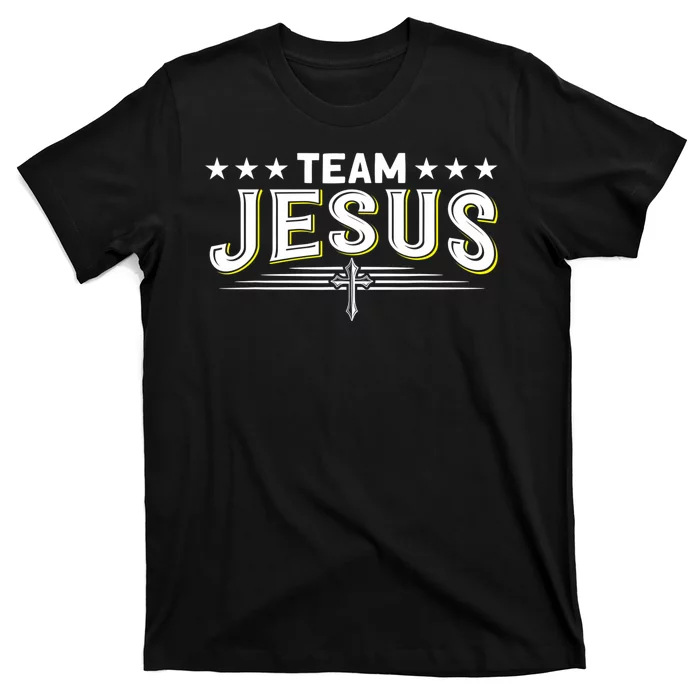 Team Jesus Christian Prayer Warrior Bible Christ Believer T-Shirt