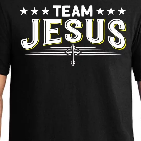 Team Jesus Christian Prayer Warrior Bible Christ Believer Pajama Set