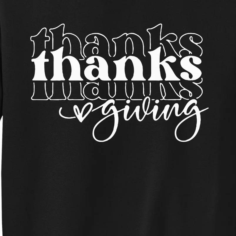 Thanksgiving Joyful Celebration Tall Sweatshirt