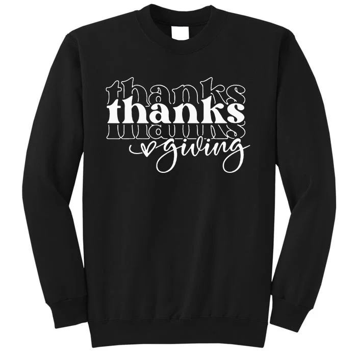 Thanksgiving Joyful Celebration Tall Sweatshirt