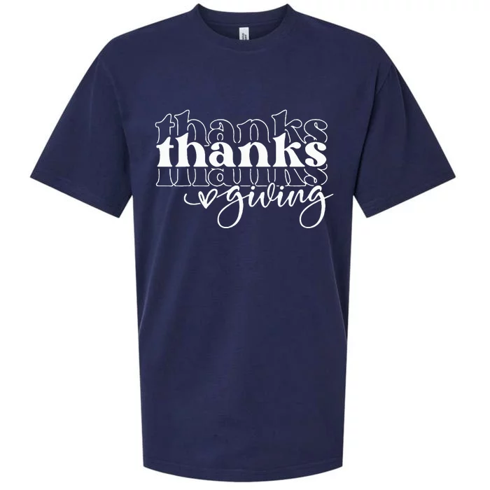 Thanksgiving Joyful Celebration Sueded Cloud Jersey T-Shirt