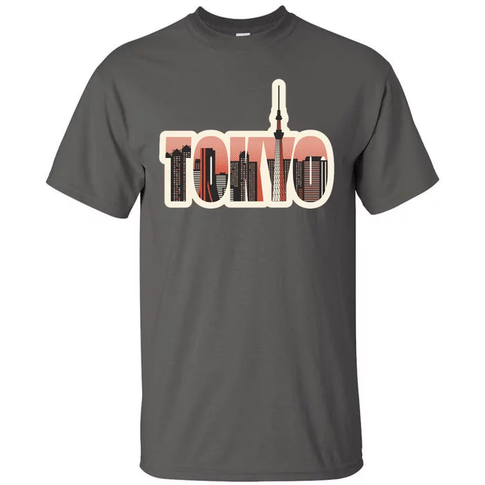 Tokyo Japan City Skyline Tall T-Shirt