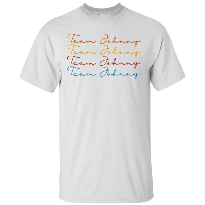 Team Johnny Colorful Tall T-Shirt