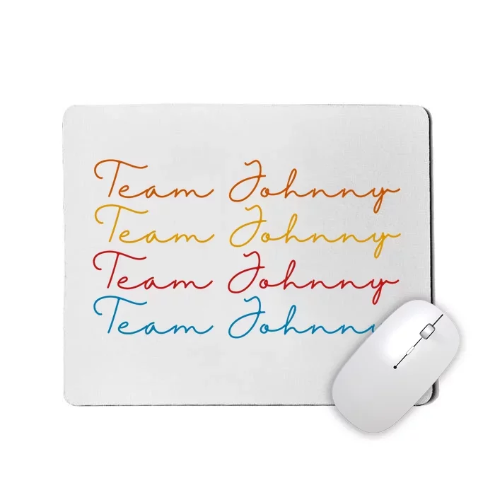 Team Johnny Colorful Mousepad