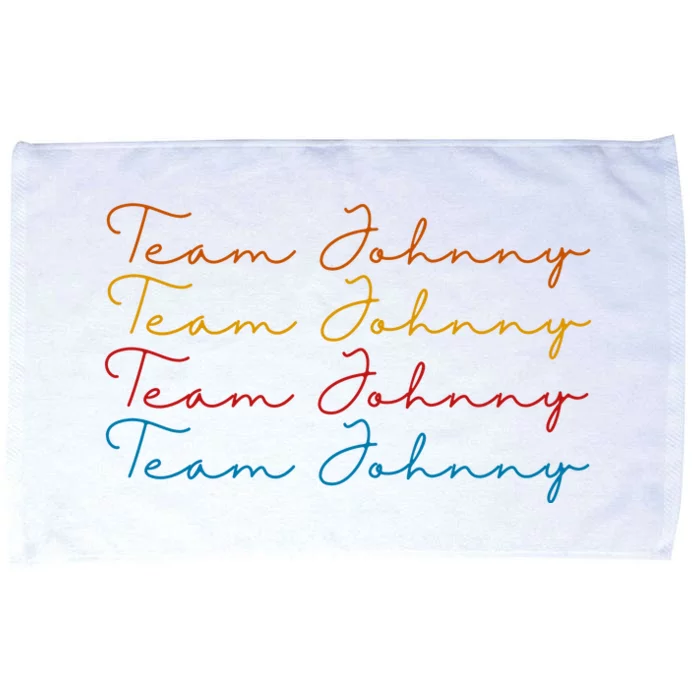 Team Johnny Colorful Microfiber Hand Towel