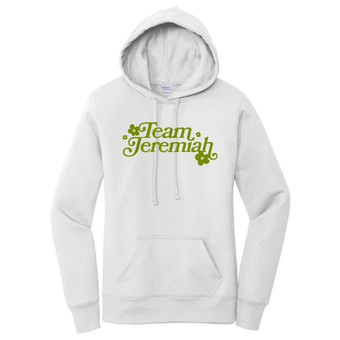 Team Jeremiah Cousins Beach Women's Pullover Hoodie