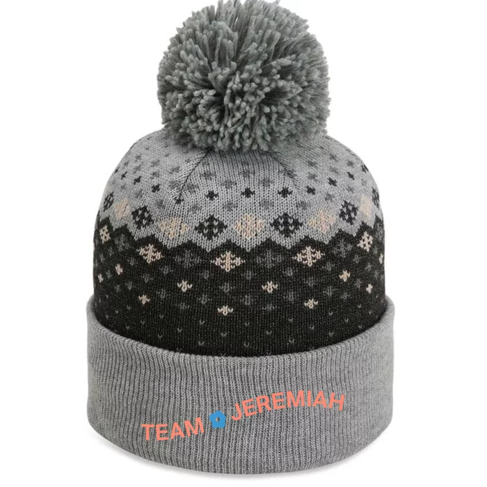 Team Jeremiah Cousins Beach The Baniff Cuffed Pom Beanie