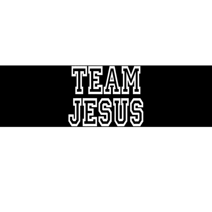 Team Jesus Clothing For People Who Like Jesus Bumper Sticker