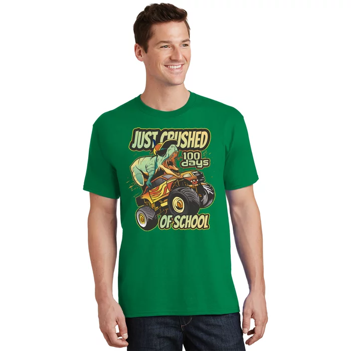 TRex Just Crushed 100 Days Of School T-Shirt