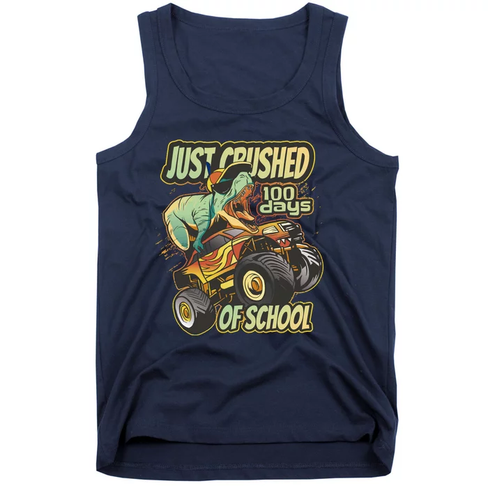 TRex Just Crushed 100 Days Of School Tank Top