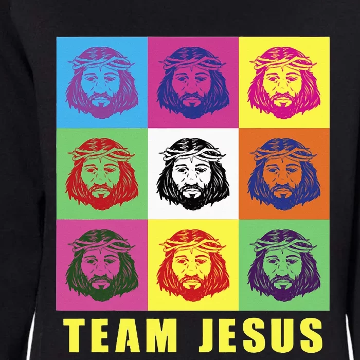 Team Jesus, Christian Team Jesus Faith, Bible Verse Costume Womens California Wash Sweatshirt