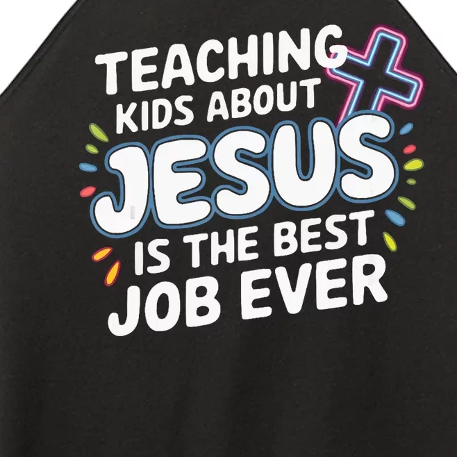 Teaching Jesus Christ Religion Christian School Teacher Women’s Perfect Tri Rocker Tank