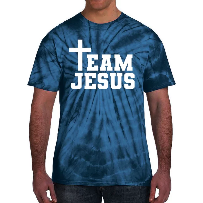 Team Jesus Christian Design Tie-Dye T-Shirt