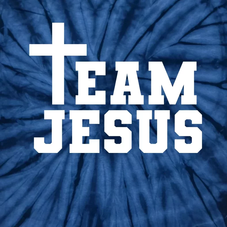 Team Jesus Christian Design Tie-Dye T-Shirt