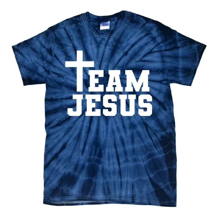 Team Jesus Christian Design Tie-Dye T-Shirt