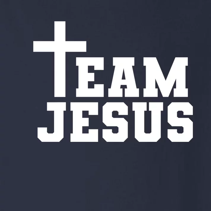 Team Jesus Christian Design Toddler Long Sleeve Shirt