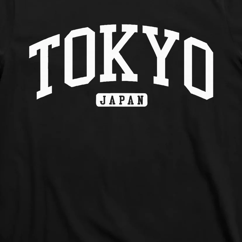 Tokyo Japan College University Style T-Shirt