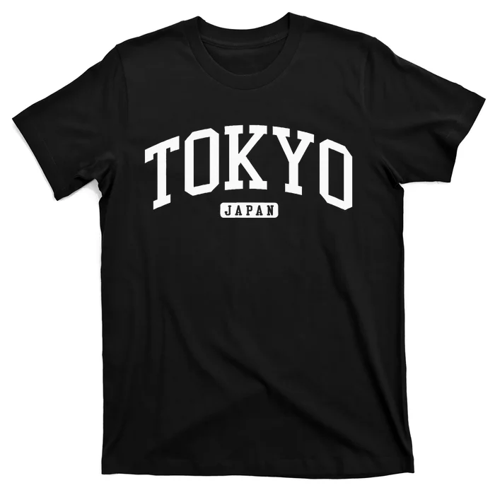 Tokyo Japan College University Style T-Shirt