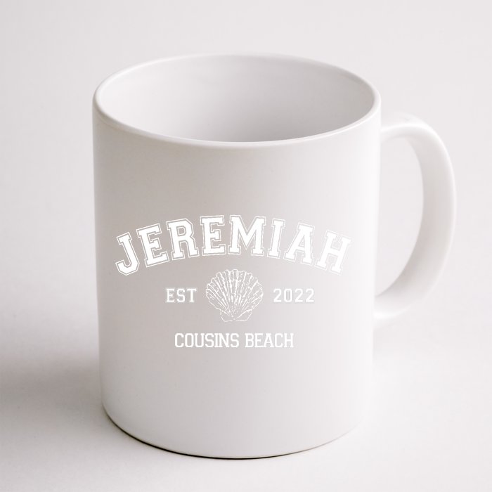 Team Jeremiah Cousins Beach North Carolina Front & Back Coffee Mug