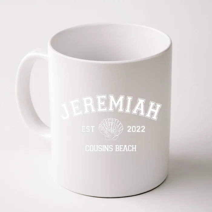 Team Jeremiah Cousins Beach North Carolina Front & Back Coffee Mug