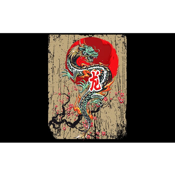 Traditional Japanese Dragon Art Japan Bumper Sticker