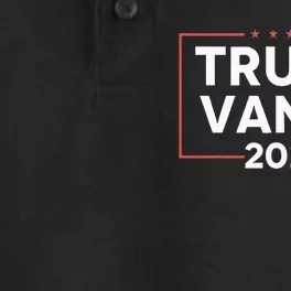 Trump J D Vance 2024 Dry Zone Grid Performance Polo