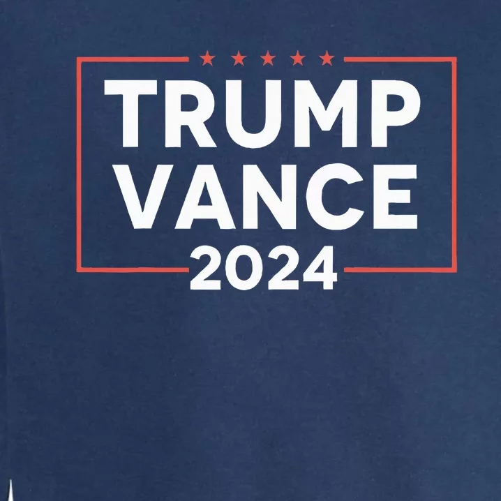 Trump J D Vance 2024 Garment-Dyed Sweatshirt