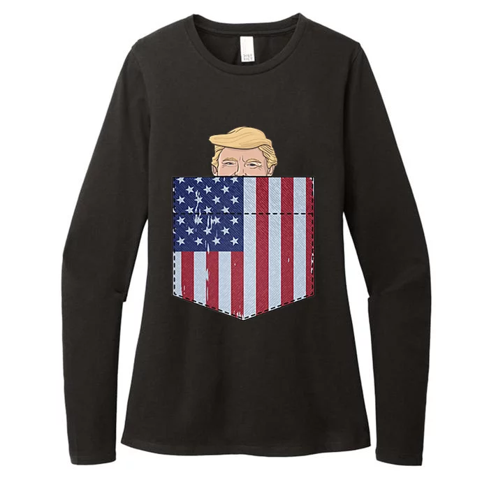 Trump J D Vance 2024 Womens CVC Long Sleeve Shirt