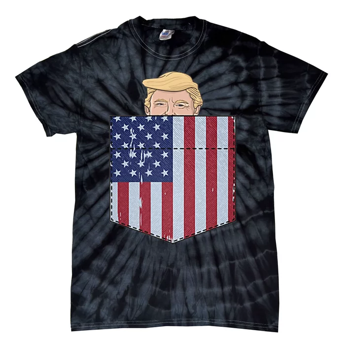 Trump J D Vance 2024 Tie-Dye T-Shirt