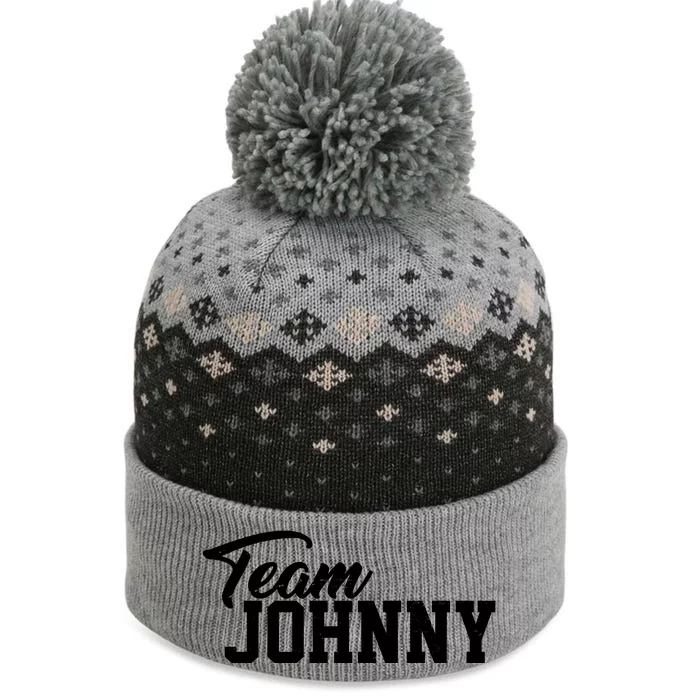 Team Johnny Depp The Baniff Cuffed Pom Beanie