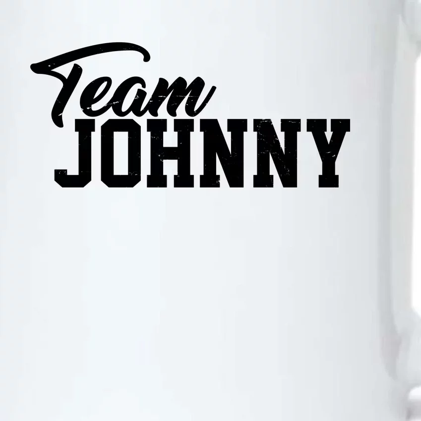 Team Johnny Depp Black Color Changing Mug