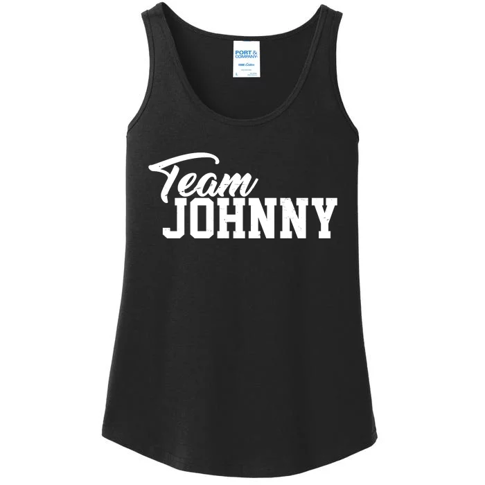 Team Johnny Depp Ladies Essential Tank