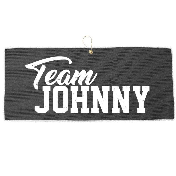 Team Johnny Depp Large Microfiber Waffle Golf Towel