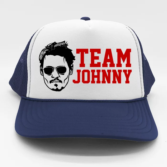 Team Johnny Depp Trucker Hat