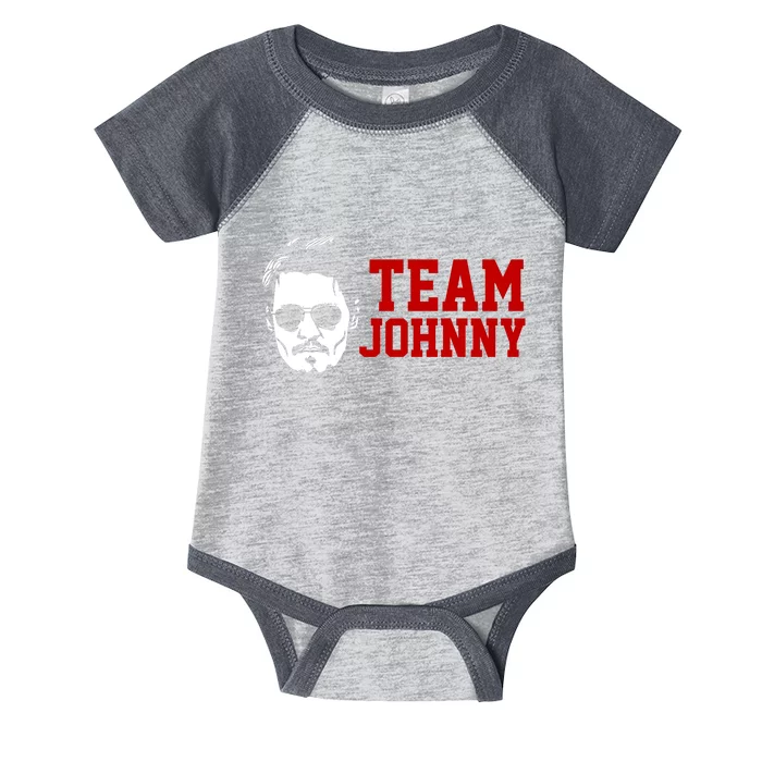 Team Johnny Depp Infant Baby Jersey Bodysuit