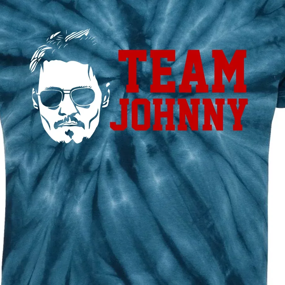 Team Johnny Depp Kids Tie-Dye T-Shirt