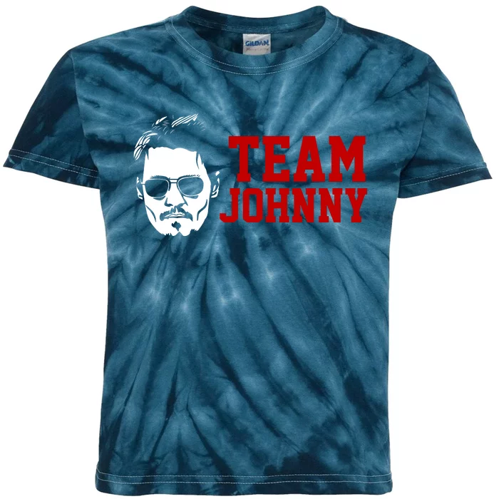 Team Johnny Depp Kids Tie-Dye T-Shirt