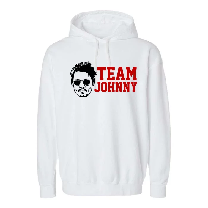 Team Johnny Depp Garment-Dyed Fleece Hoodie