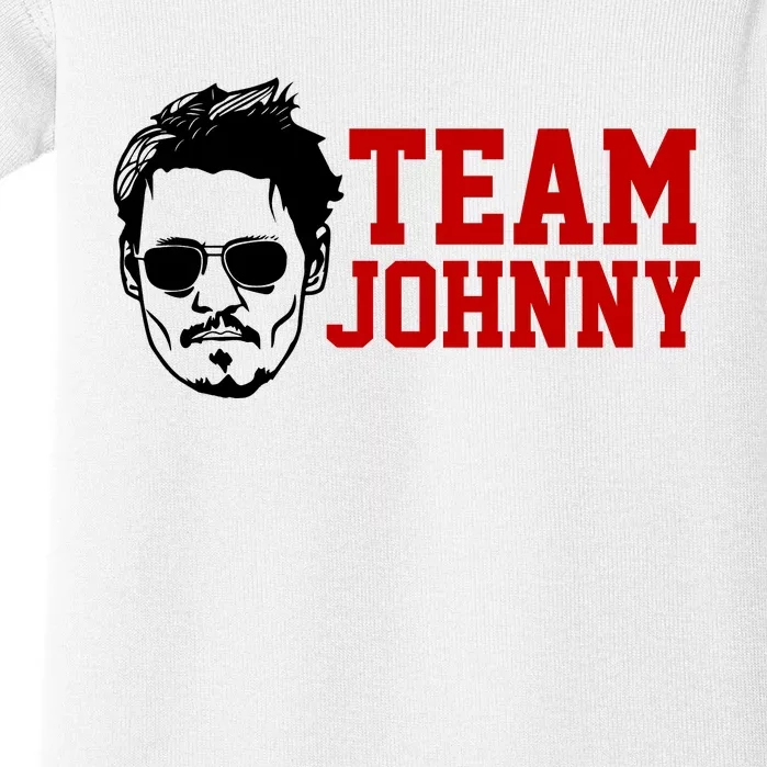 Team Johnny Depp Baby Bodysuit