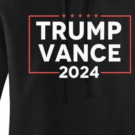 Trump J D Vance 2024 Women's Pullover Hoodie