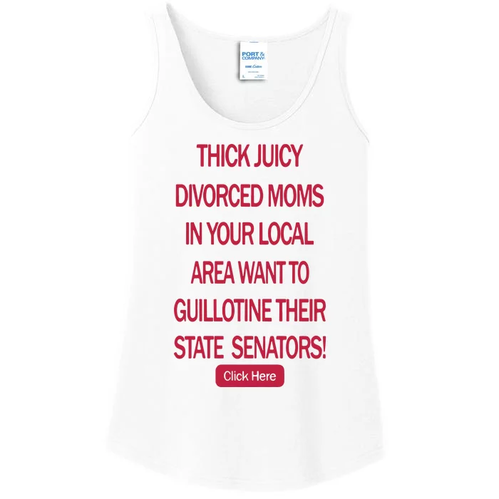 Thick Juicy Divorced Moms In Your Local Area Want To Guillotine Ladies Essential Tank