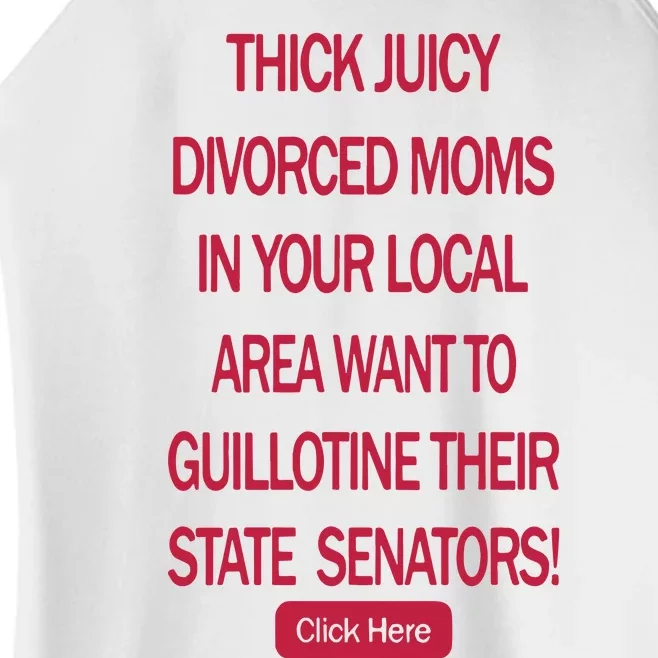 Thick Juicy Divorced Moms In Your Local Area Want To Guillotine Women’s Perfect Tri Rocker Tank