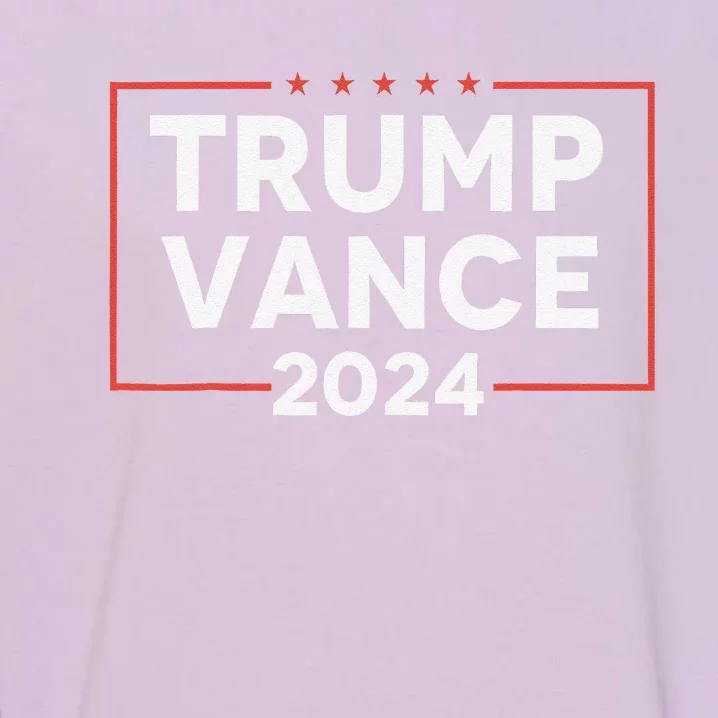 Trump J D Vance 2024 Vice President Election Vote Democrats Garment-Dyed Sweatshirt