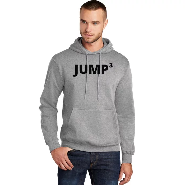 Triple Jump Design for and Tall Hoodie