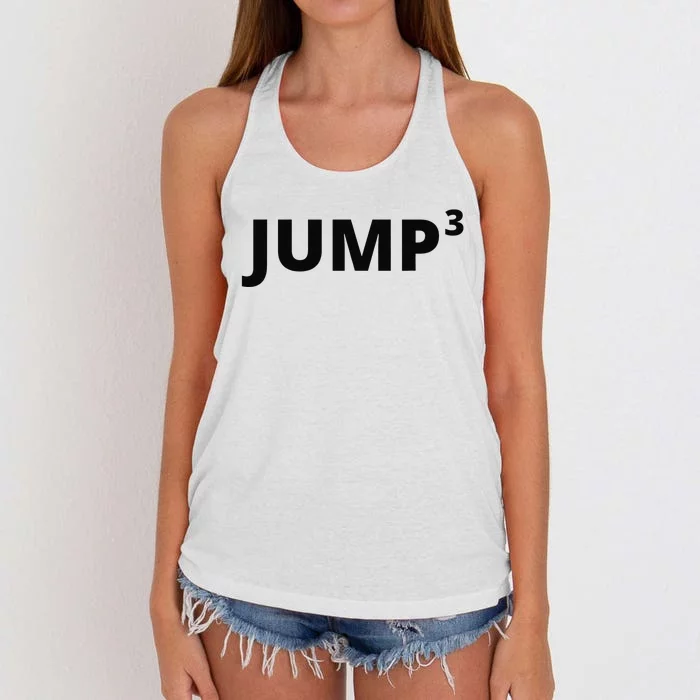 Triple Jump Design for and Women's Knotted Racerback Tank